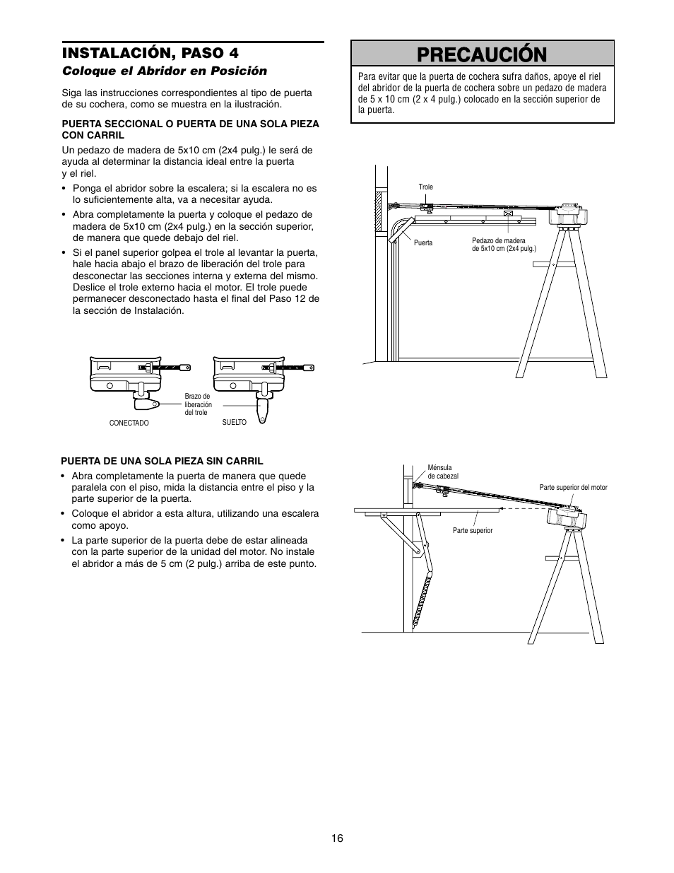 Instalación, paso 4 | Craftsman 139.5399 User Manual | Page 54 / 76