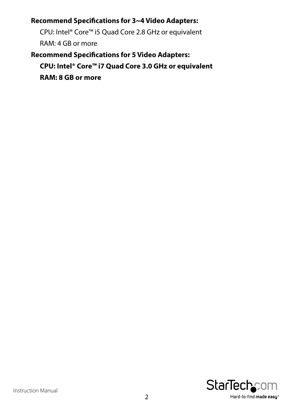 StarTech.com USB32VGAES User Manual | Page 5 / 13