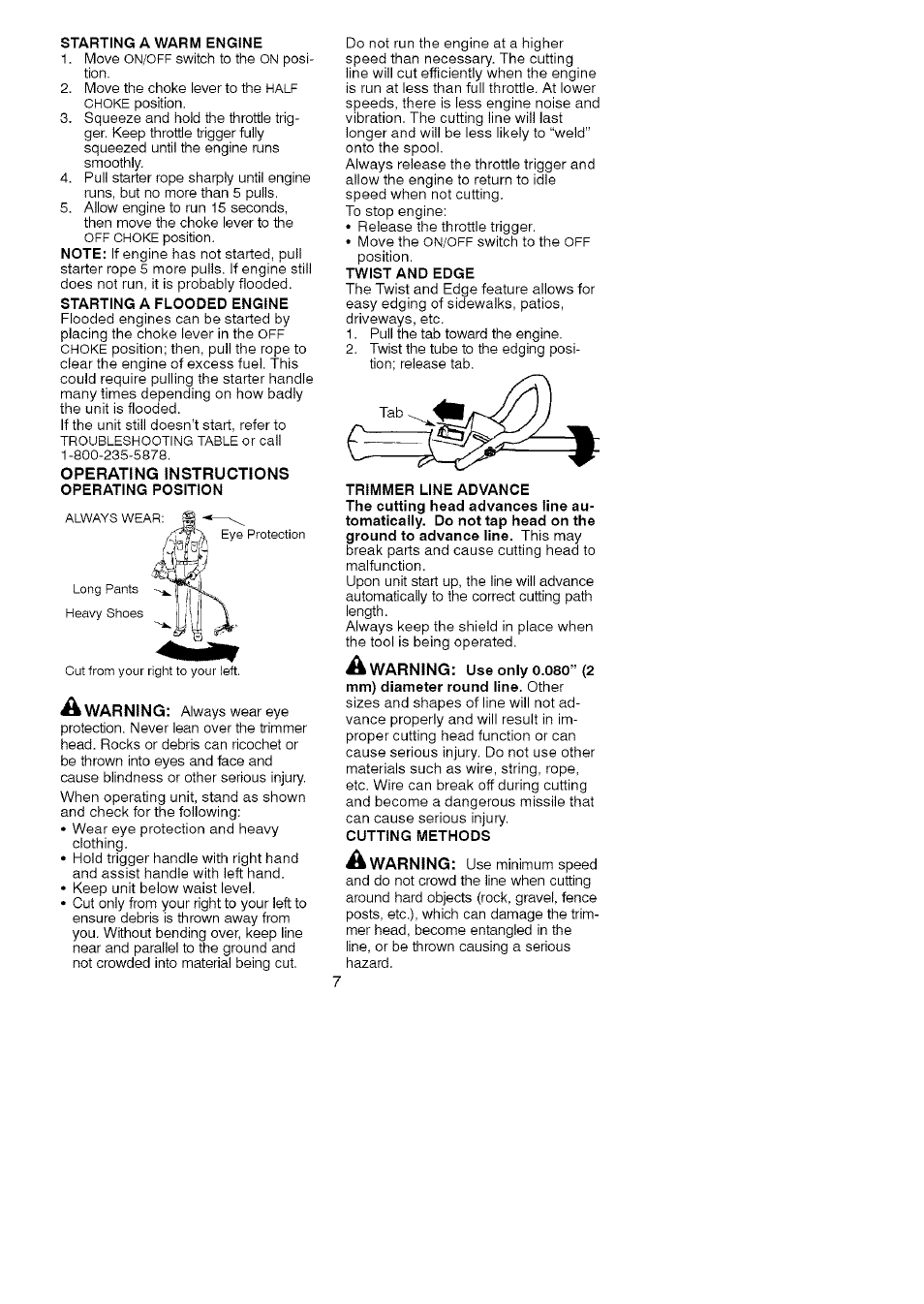 Craftsman 358.795543 User Manual | Page 7 / 13