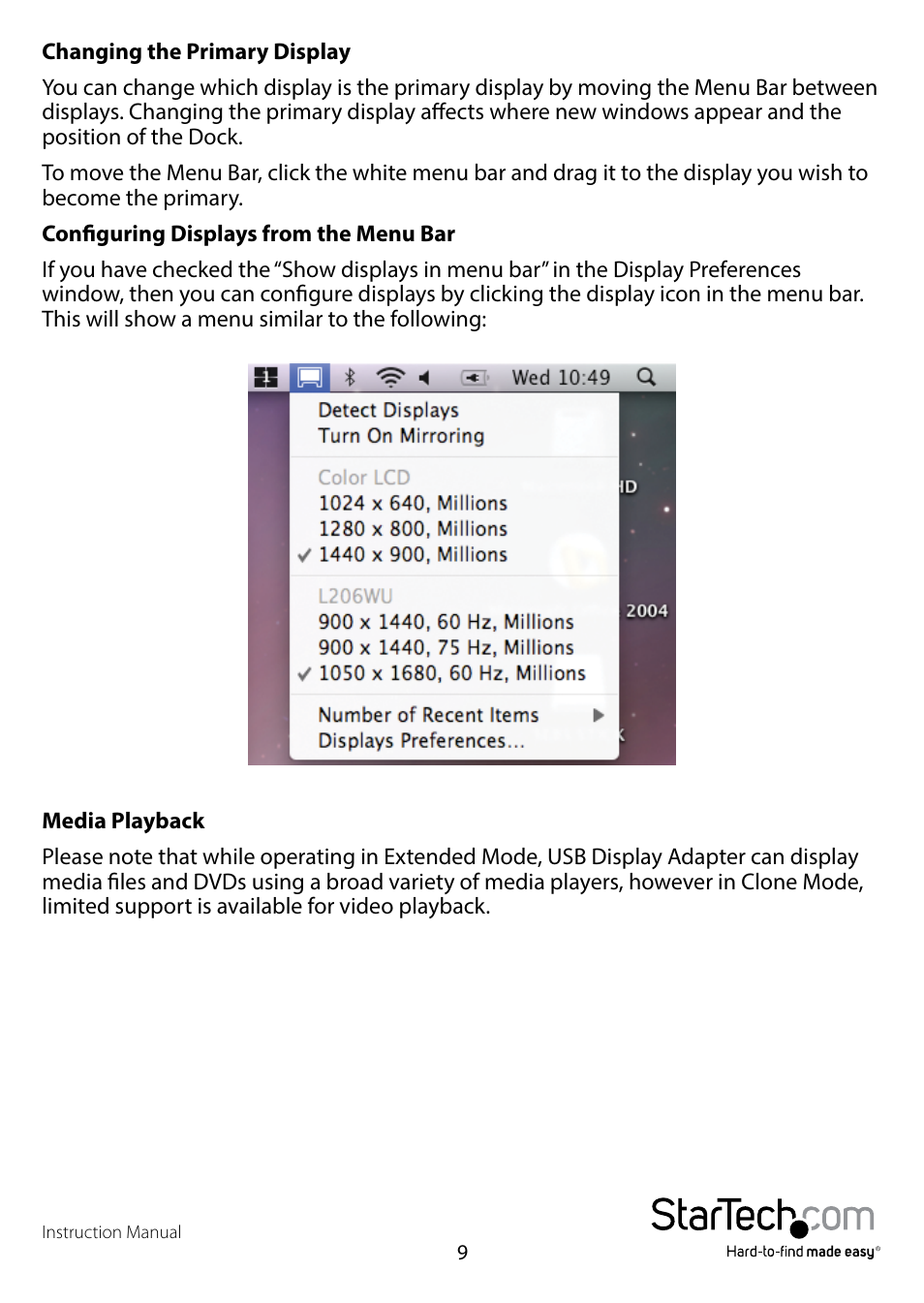 StarTech.com USB32HDDVII User Manual | Page 12 / 16