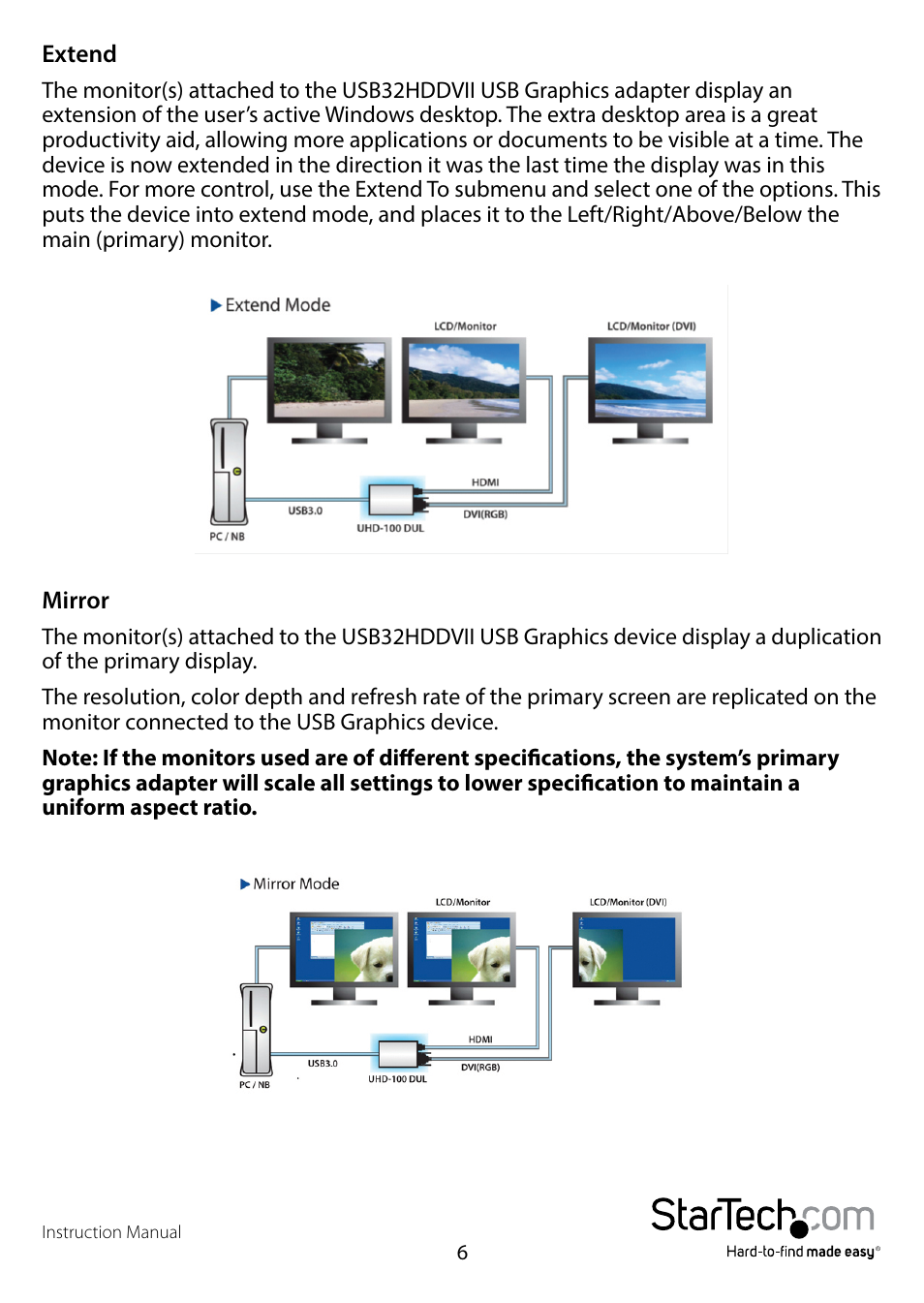 StarTech.com USB32HDDVII User Manual | Page 9 / 16