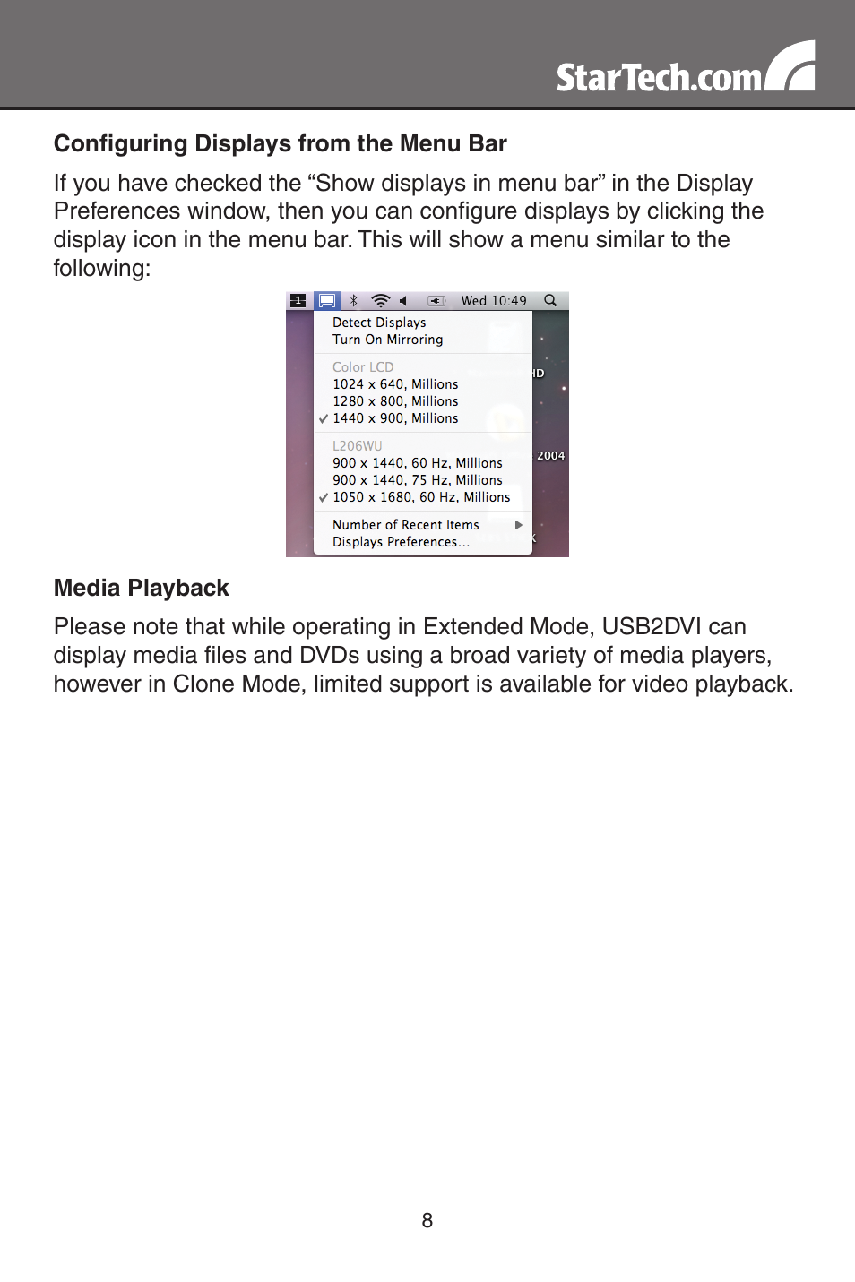 StarTech.com USB2DVI User Manual | Page 11 / 14