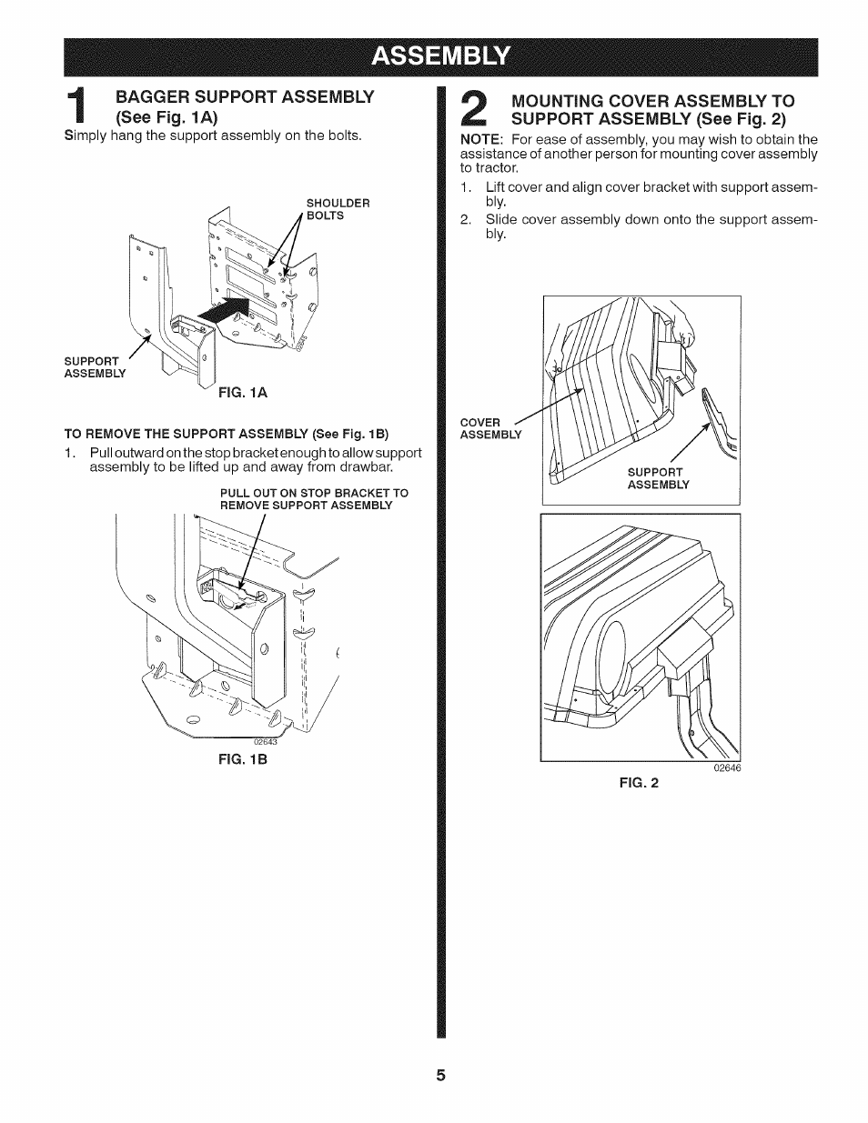 Assembly | Craftsman 917.24903 User Manual | Page 5 / 12