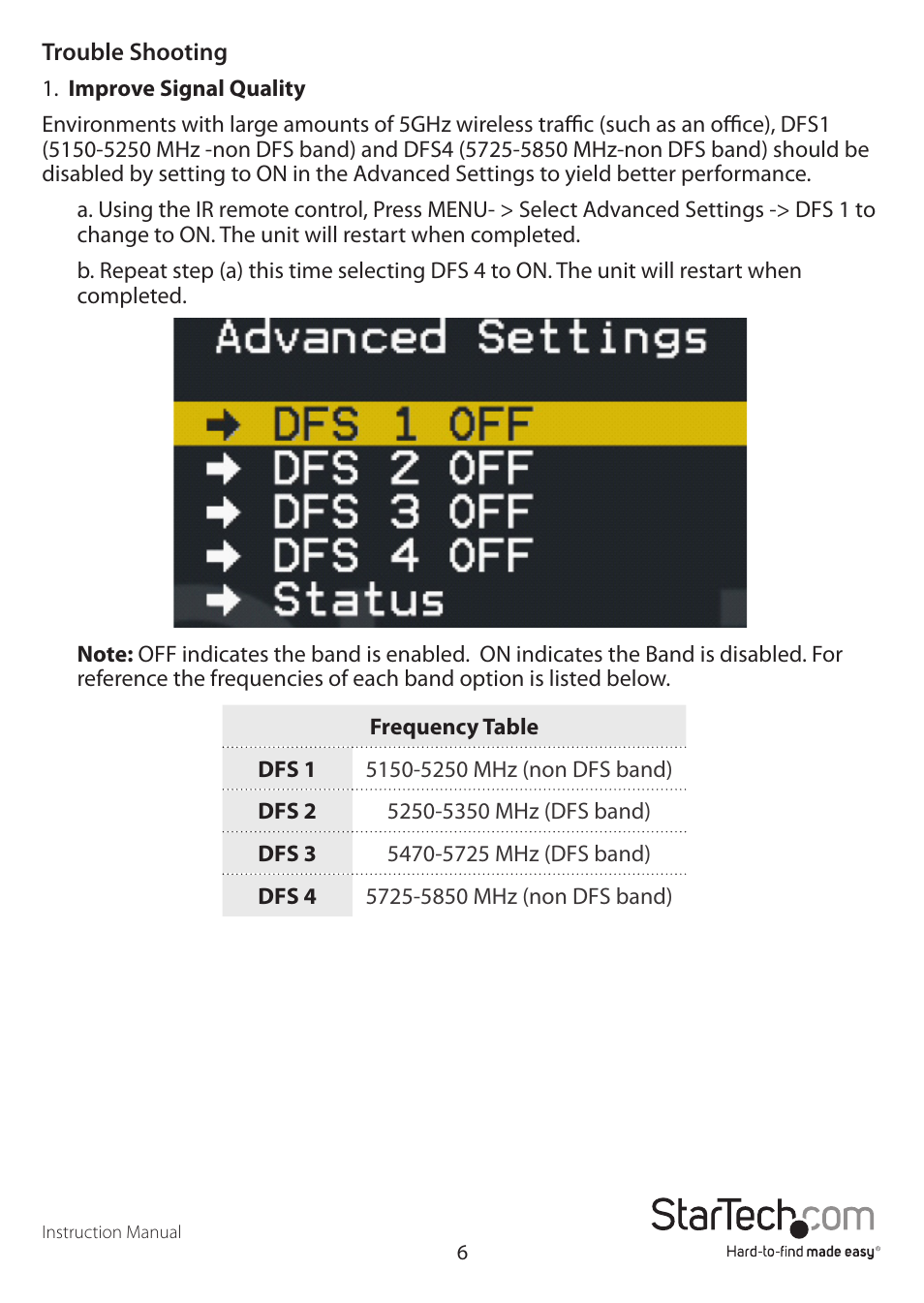 StarTech.com ST121WHD User Manual | Page 9 / 13