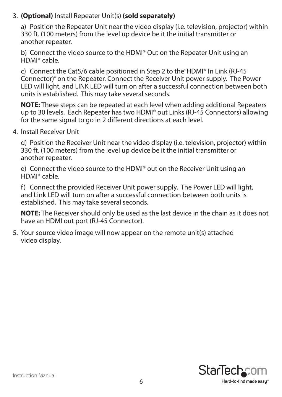 StarTech.com ST12MHDDC User Manual | Page 9 / 12