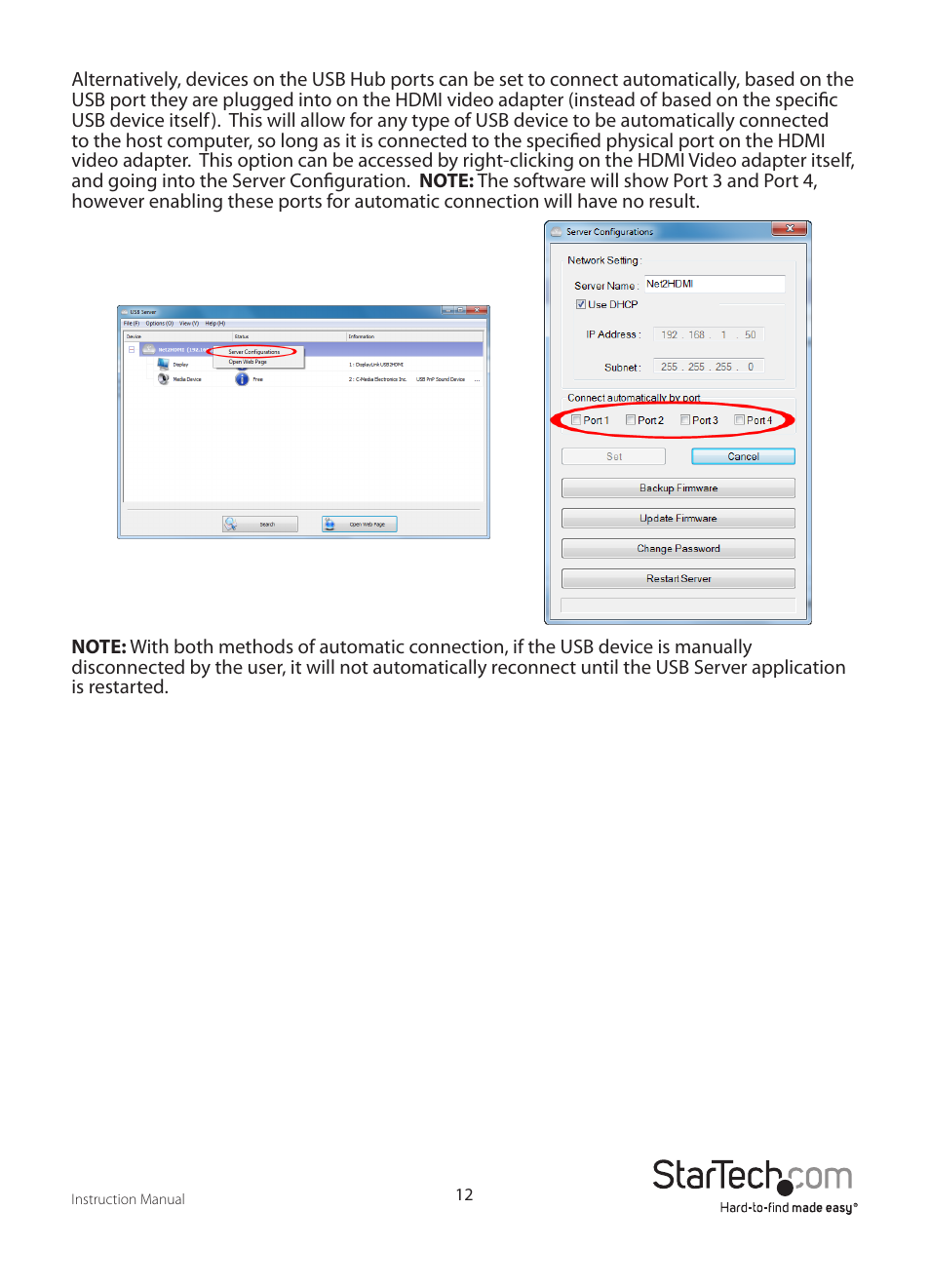 StarTech.com IPUSB2HD2 User Manual | Page 15 / 18