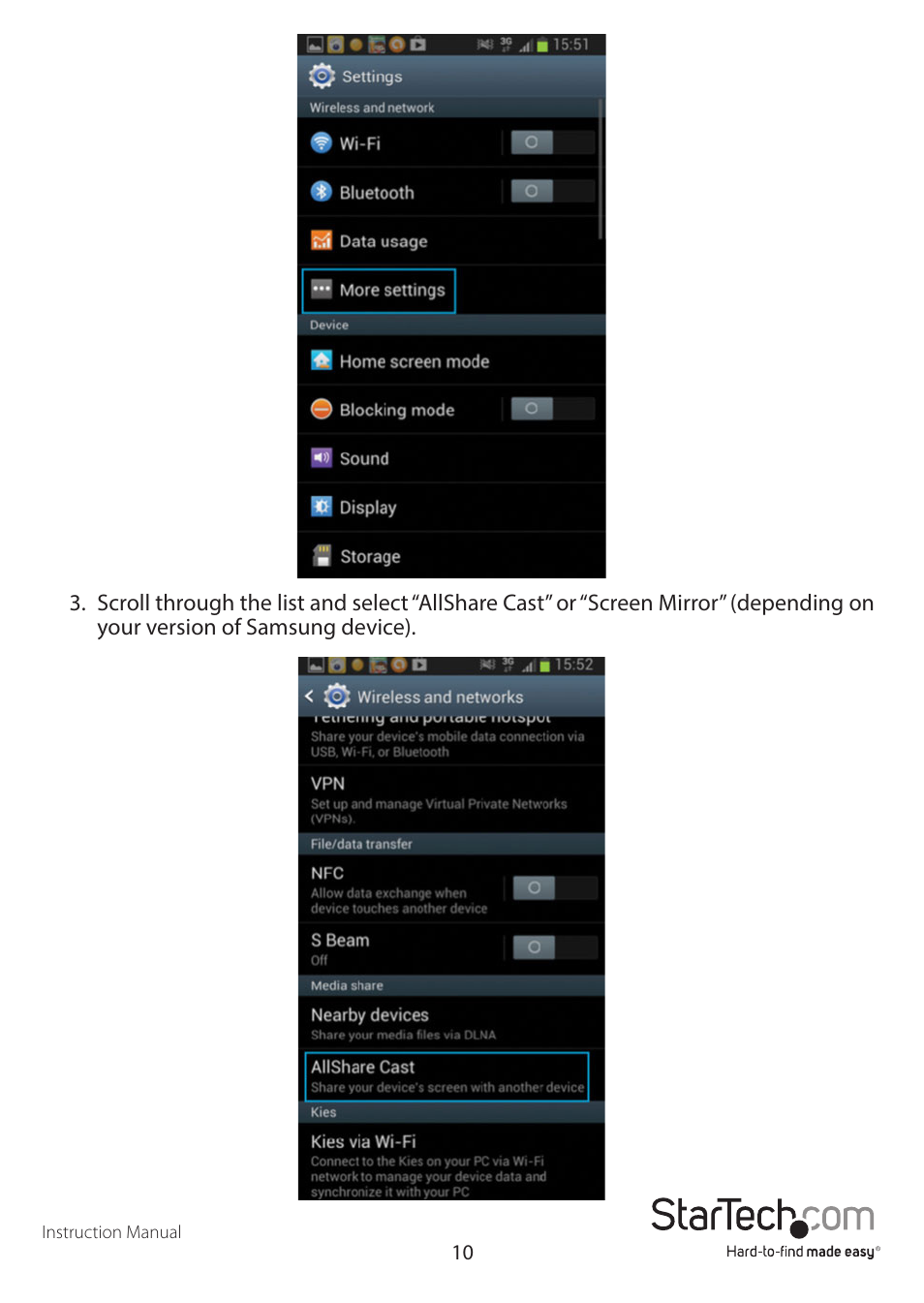 StarTech.com WIF2HDMC Quick Start User Manual | Page 13 / 20