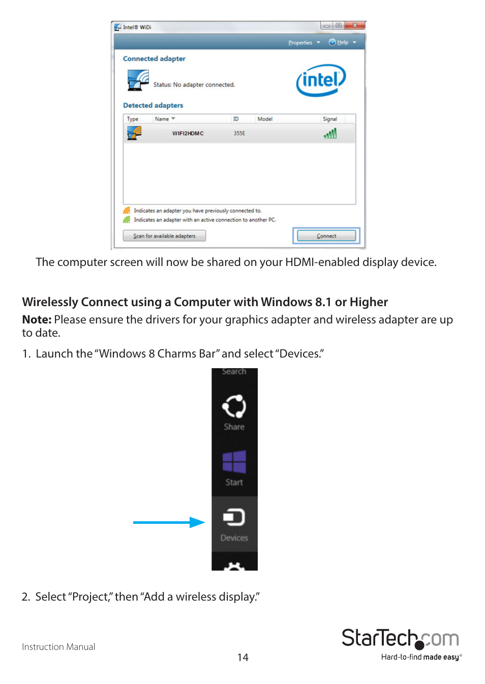 StarTech.com WIF2HDMC Quick Start User Manual | Page 17 / 20