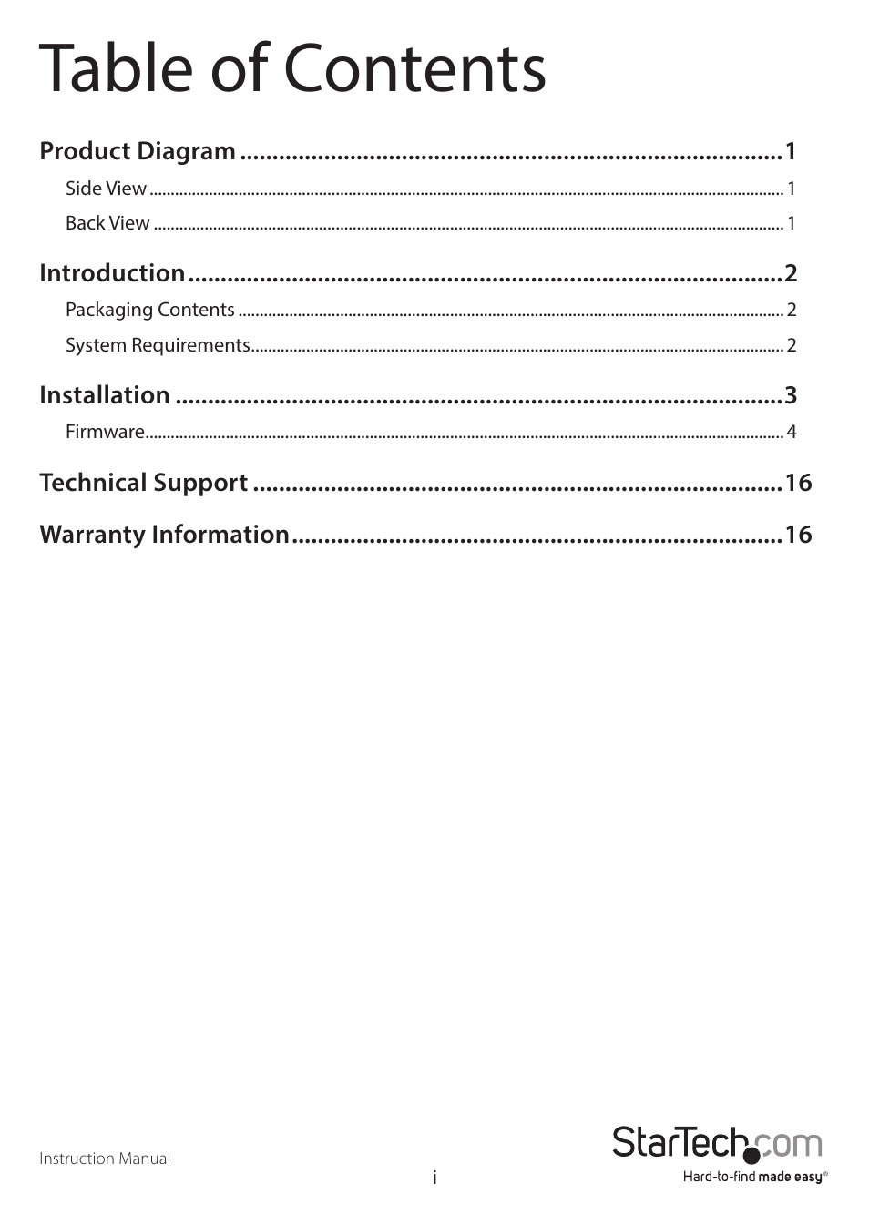 StarTech.com WIF2HDMC Quick Start User Manual | Page 3 / 20
