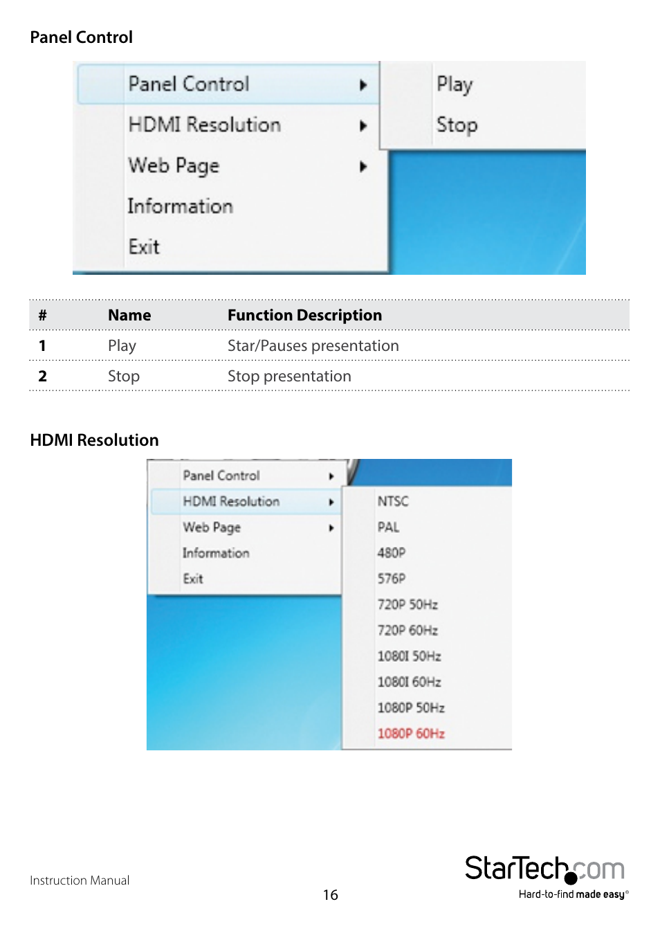 StarTech.com WIFI2HDMCGE Manual User Manual | Page 20 / 34
