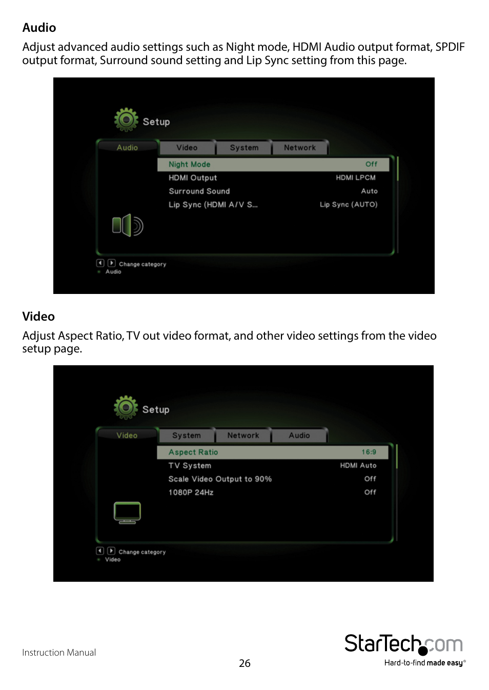 StarTech.com WIFI2HDMCGE Manual User Manual | Page 30 / 34