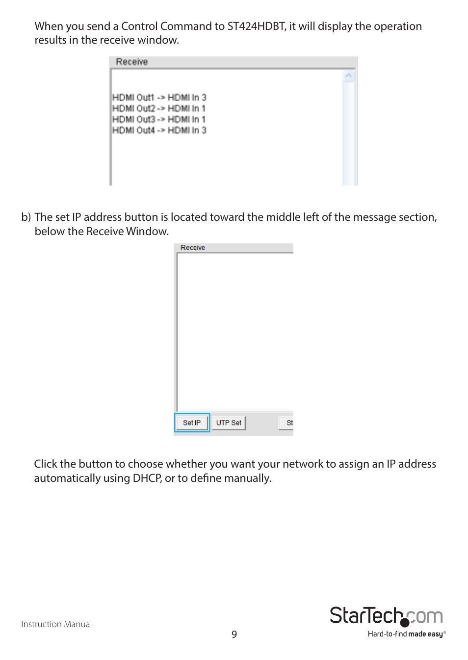 StarTech.com STHDBTRX User Manual | Page 12 / 34