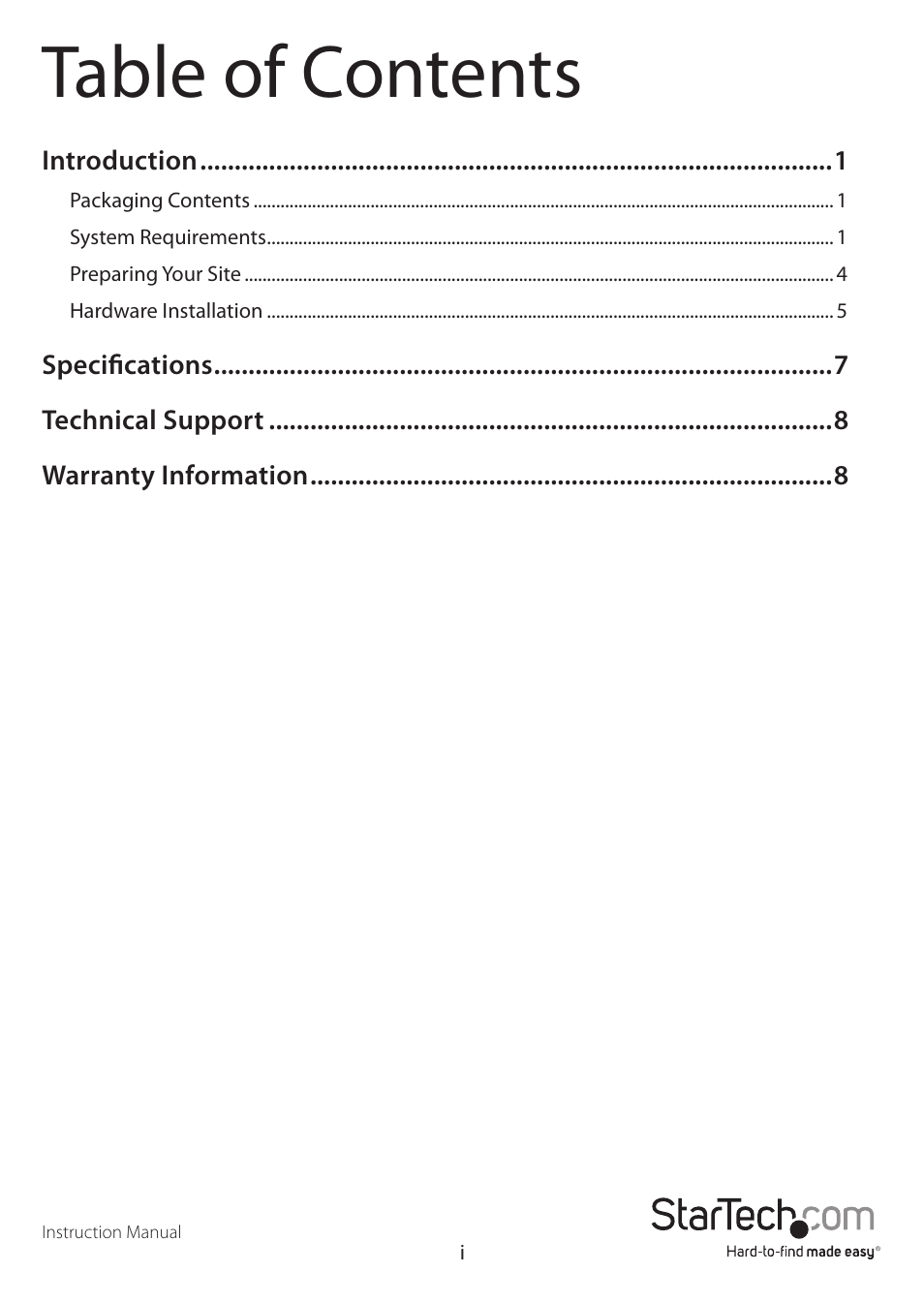 StarTech.com ST12MHDDCRP User Manual | Page 3 / 12
