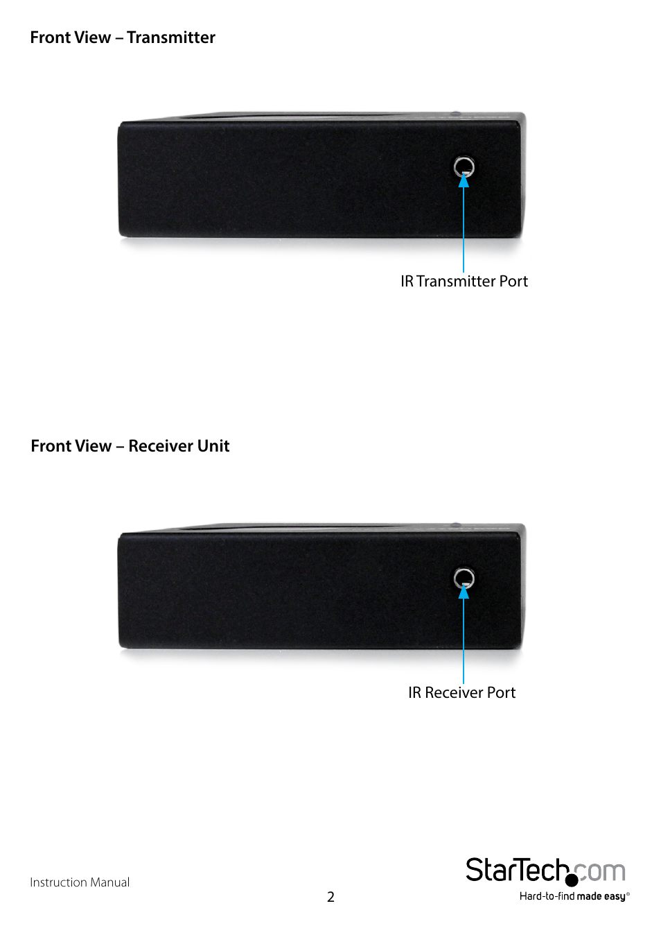StarTech.com ST121HDFXA User Manual | Page 5 / 11
