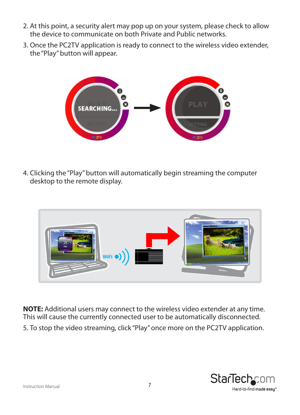 StarTech.com WIFI2HD2 User Manual | Page 10 / 27