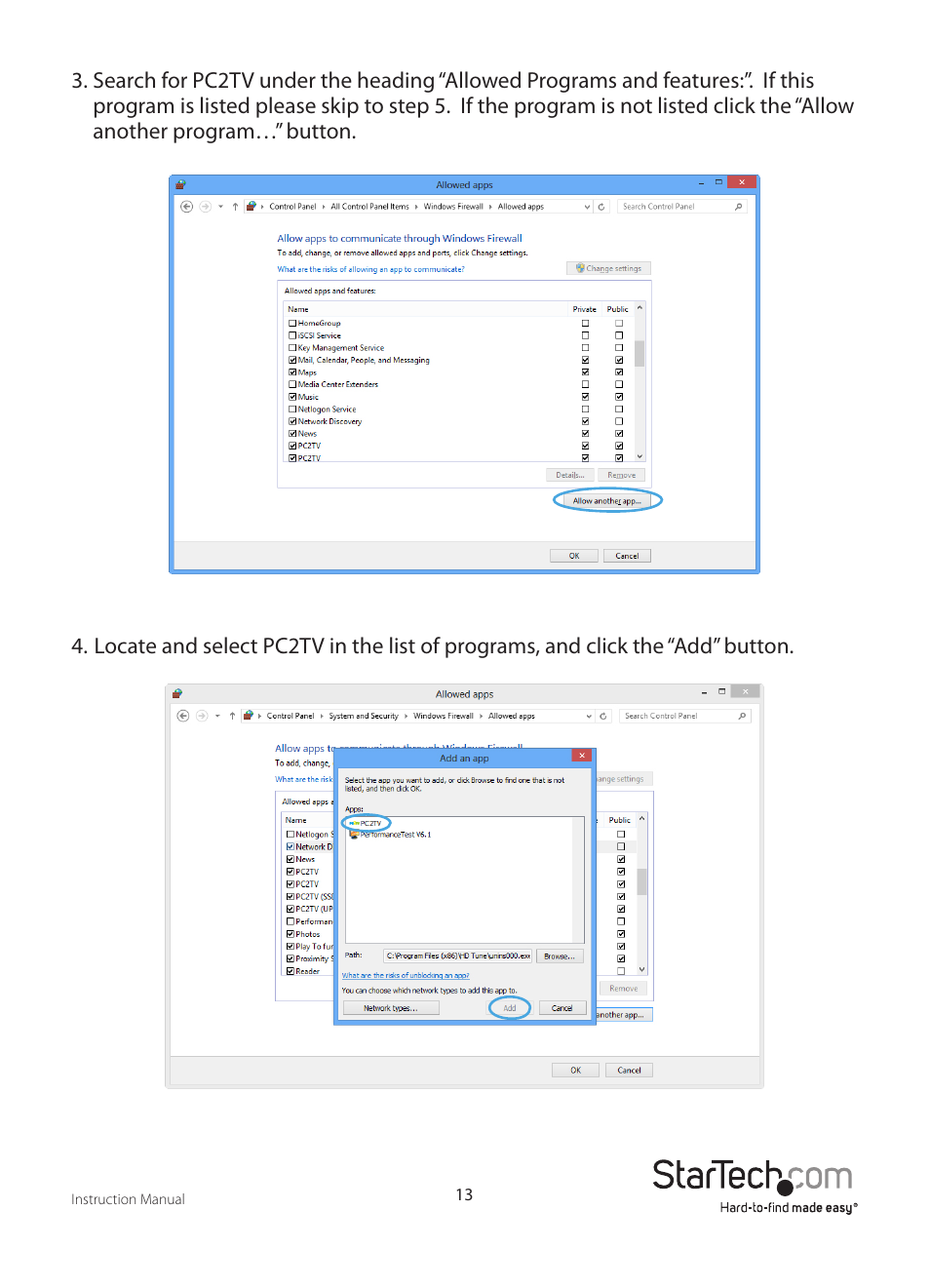 StarTech.com WIFI2HD2 User Manual | Page 16 / 27