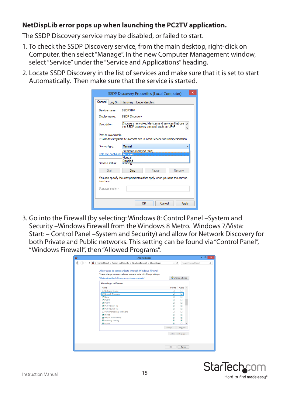 StarTech.com WIFI2HD2 User Manual | Page 18 / 27