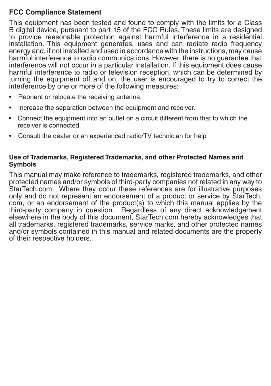 StarTech.com ST121UTPHDEU User Manual | Page 2 / 11