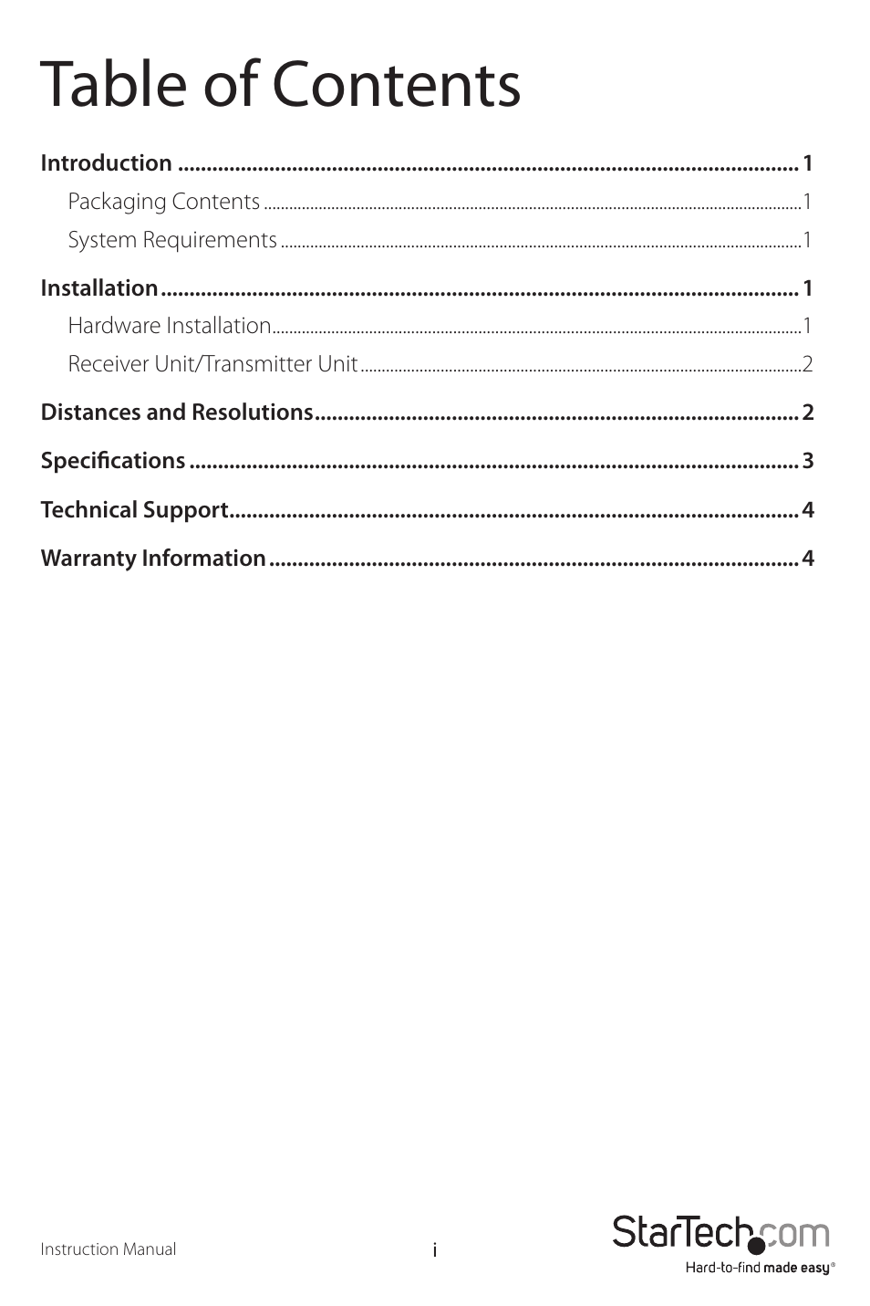 StarTech.com ST121UTPEP User Manual | Page 3 / 8