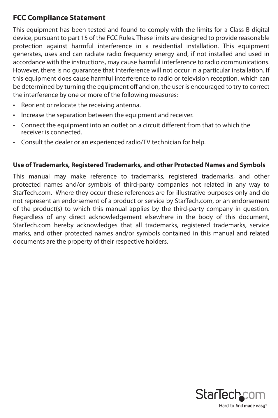 StarTech.com ST121UTPEU User Manual | Page 2 / 12