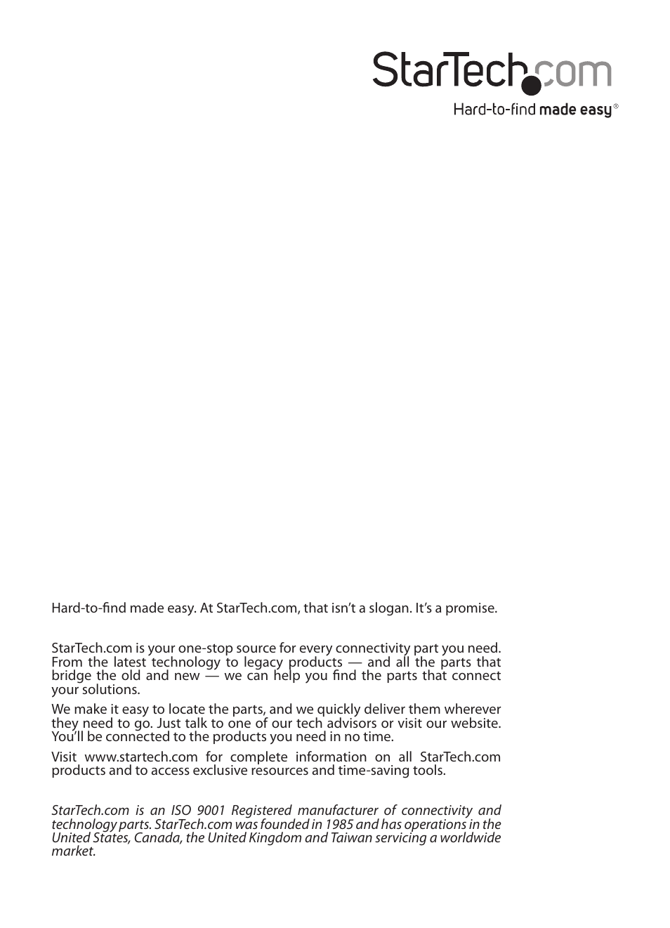 StarTech.com WIFI2VGA User Manual | Page 19 / 19