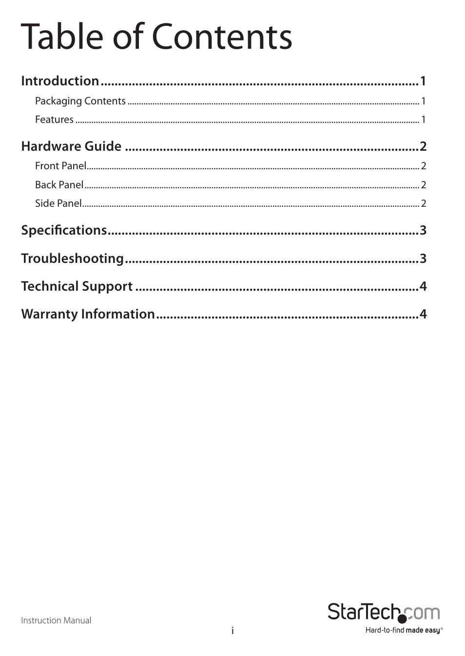 StarTech.com VGA2VID User Manual | Page 3 / 8