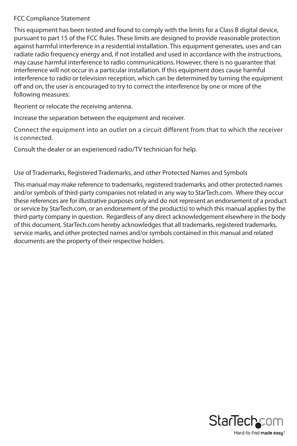 StarTech.com VGA2HDMIPRO User Manual | Page 2 / 12