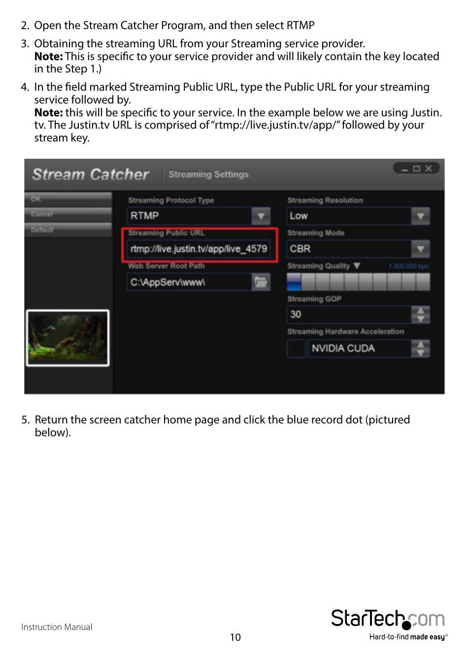 StarTech.com PEXHDCAP User Manual | Page 13 / 21