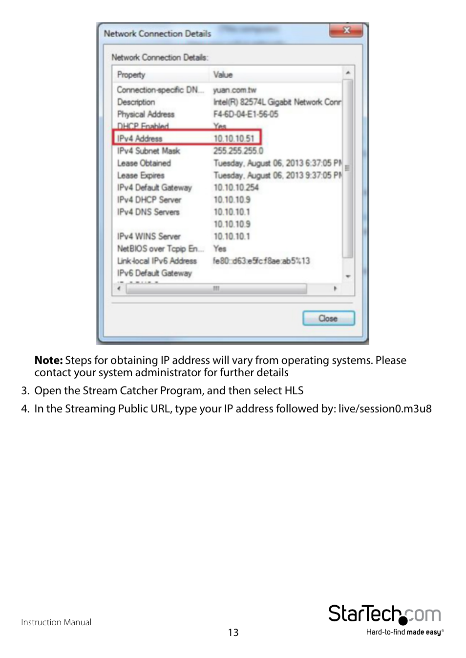 StarTech.com PEXHDCAP User Manual | Page 16 / 21