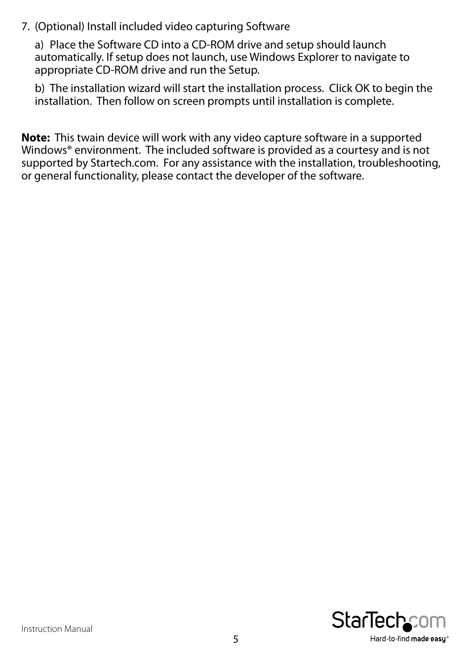 StarTech.com SVID2USB23 User Manual | Page 8 / 14