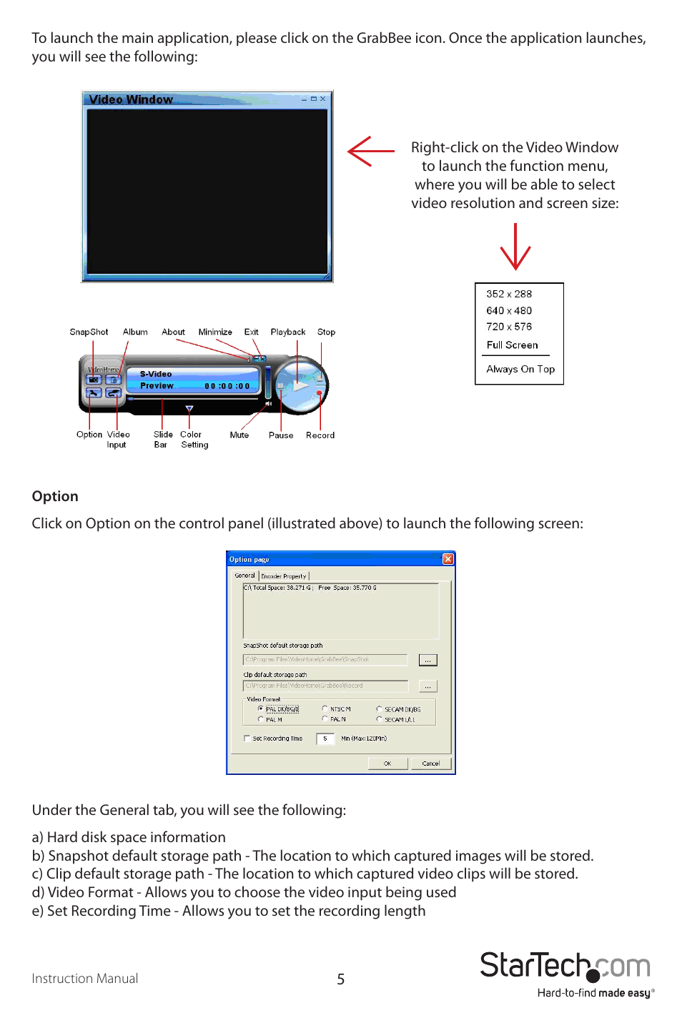StarTech.com SVID2USB2 User Manual | Page 8 / 13