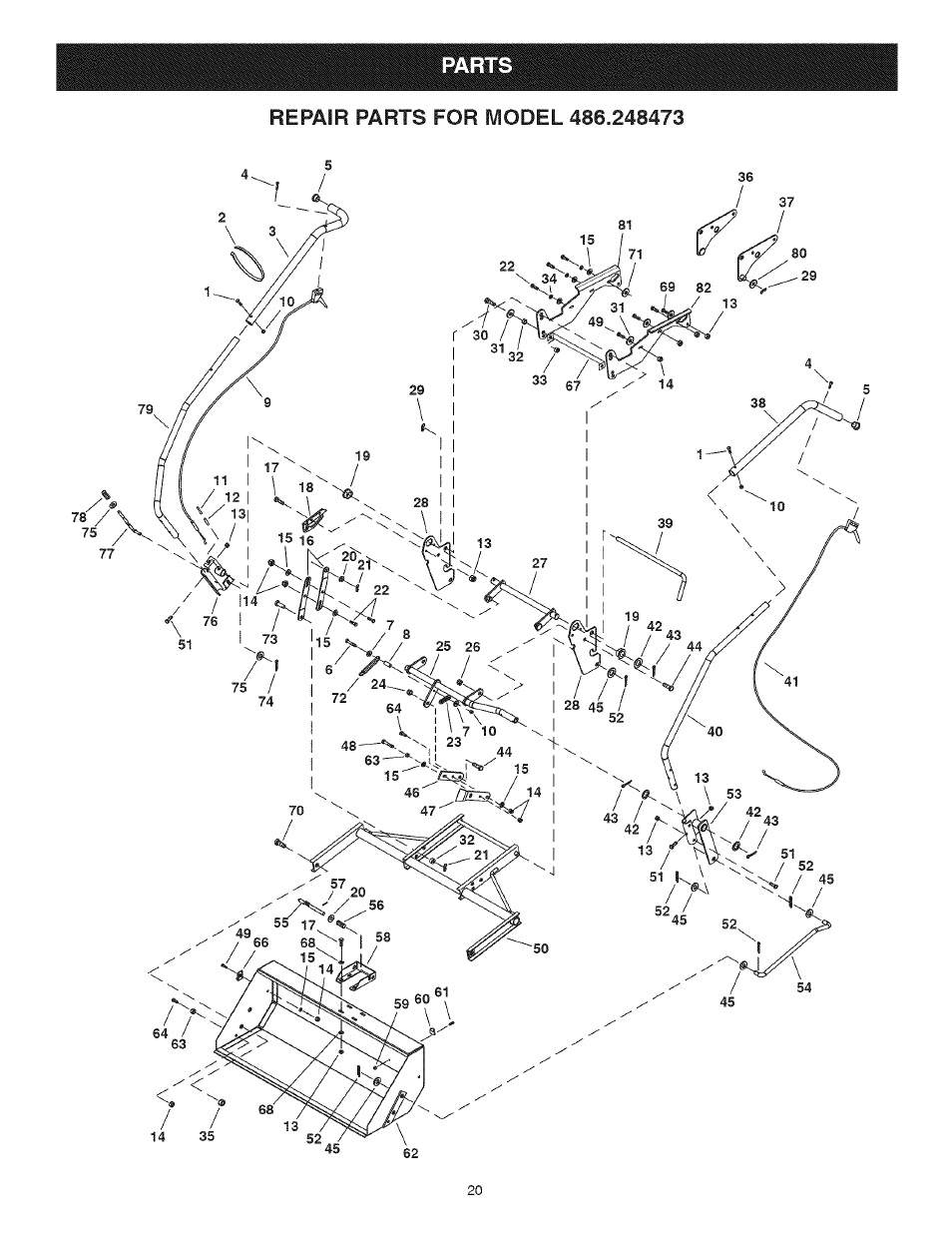 Craftsman 486.248473 User Manual | Page 20 / 24