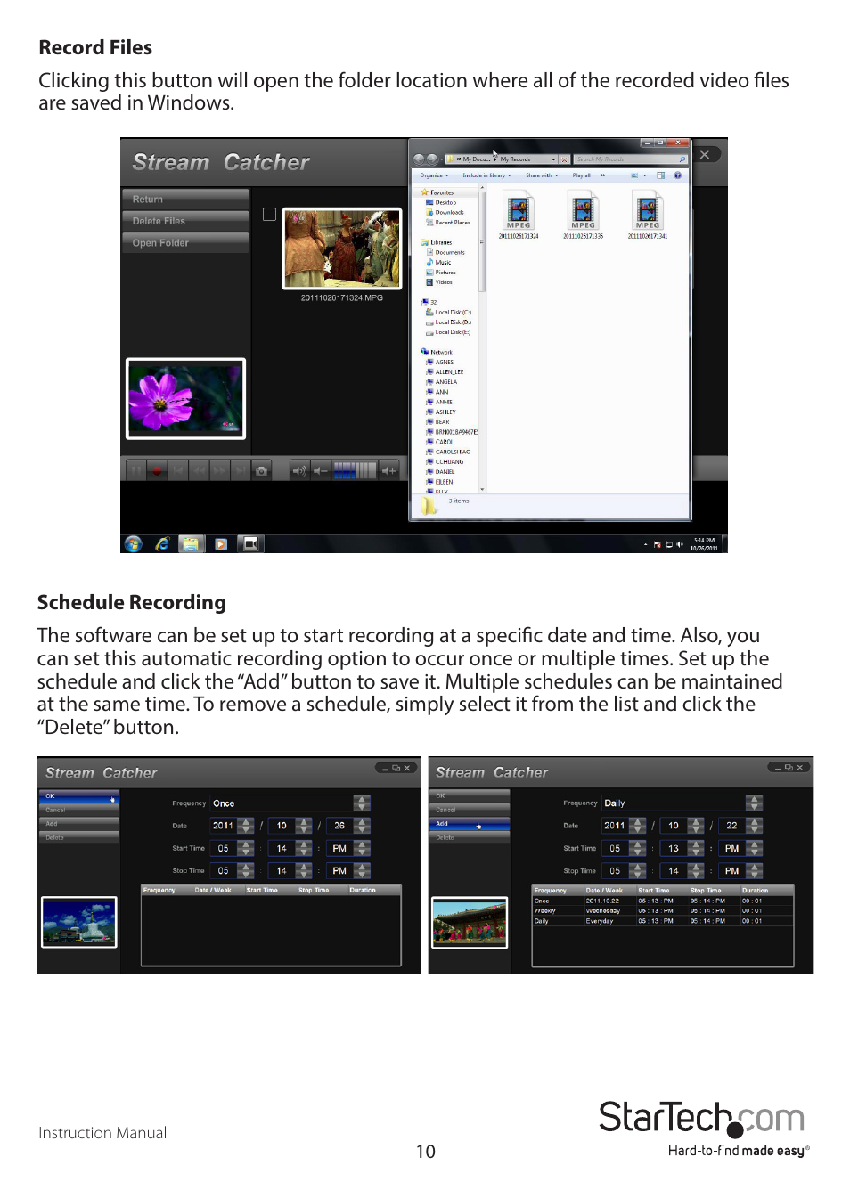 StarTech.com USB3HDCAP User Manual | Page 13 / 25