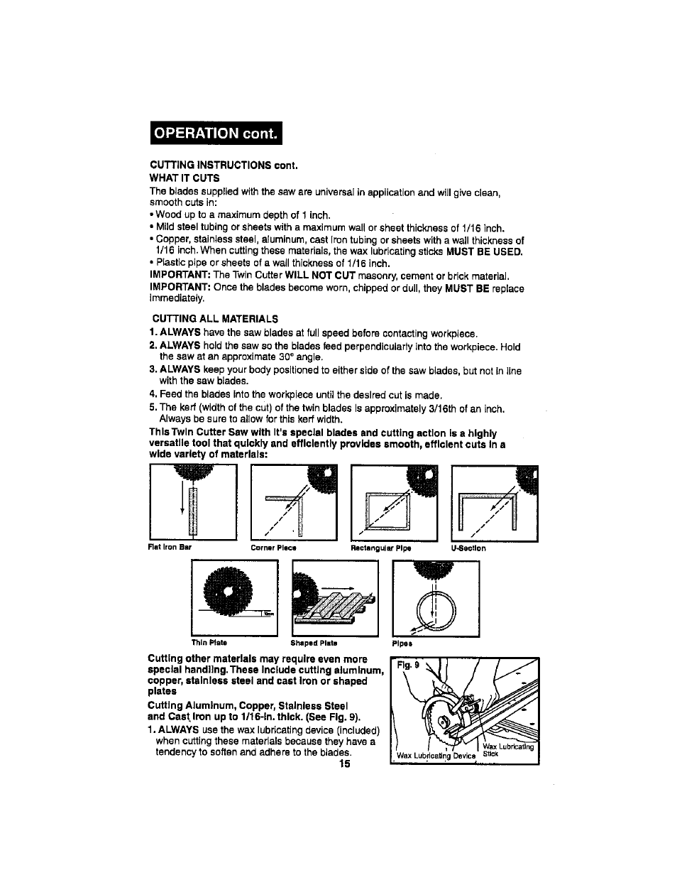 Craftsman 286.17589 User Manual | Page 15 / 48