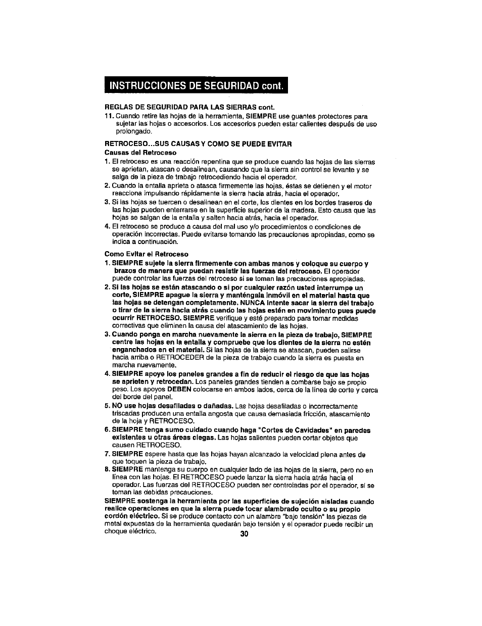 Craftsman 286.17589 User Manual | Page 30 / 48