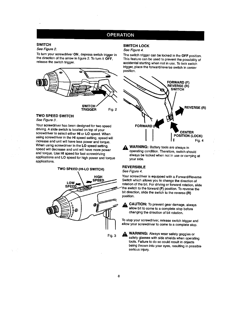 Craftsman 315.111640 User Manual | Page 8 / 12