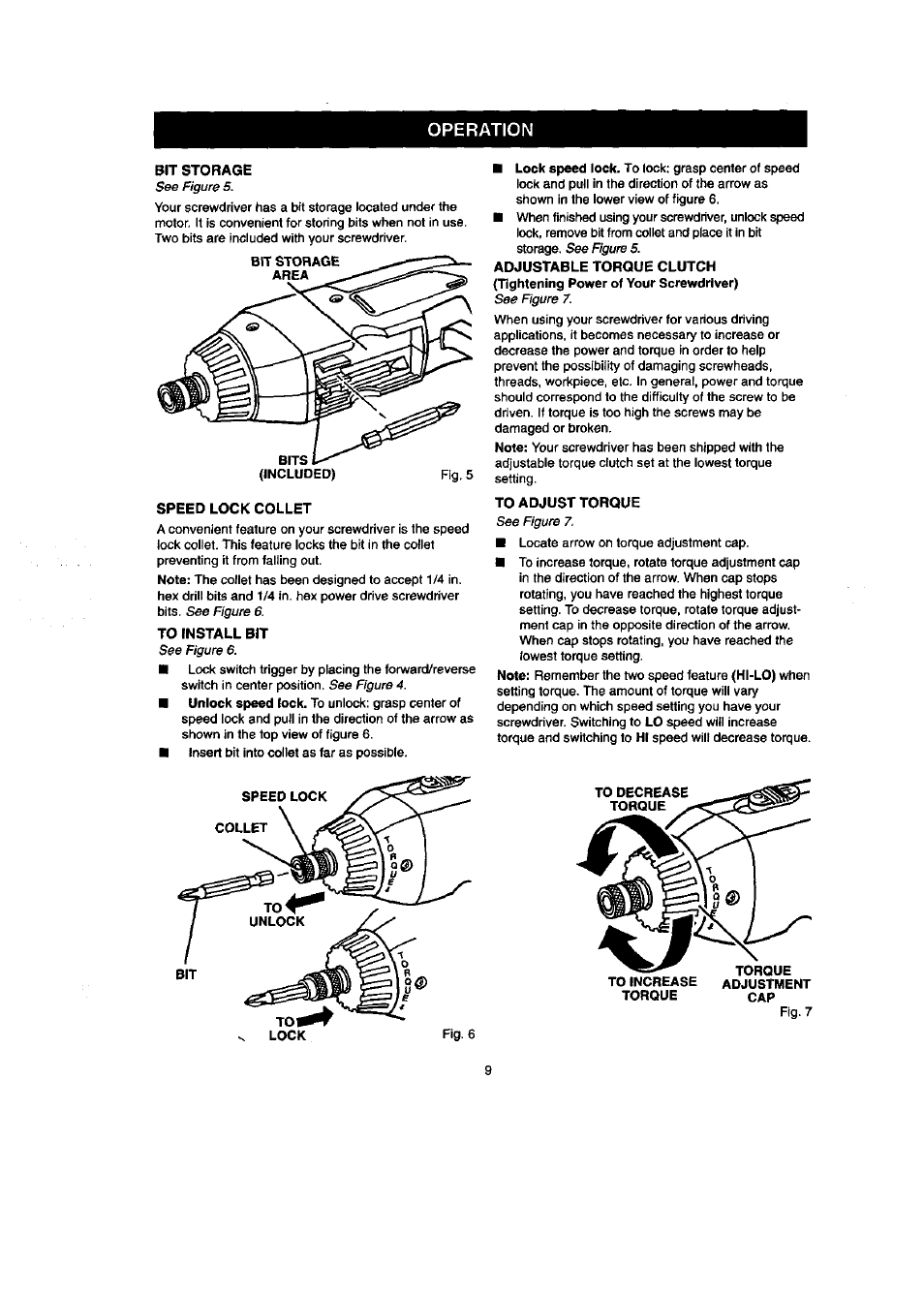 Craftsman 315.111640 User Manual | Page 9 / 12