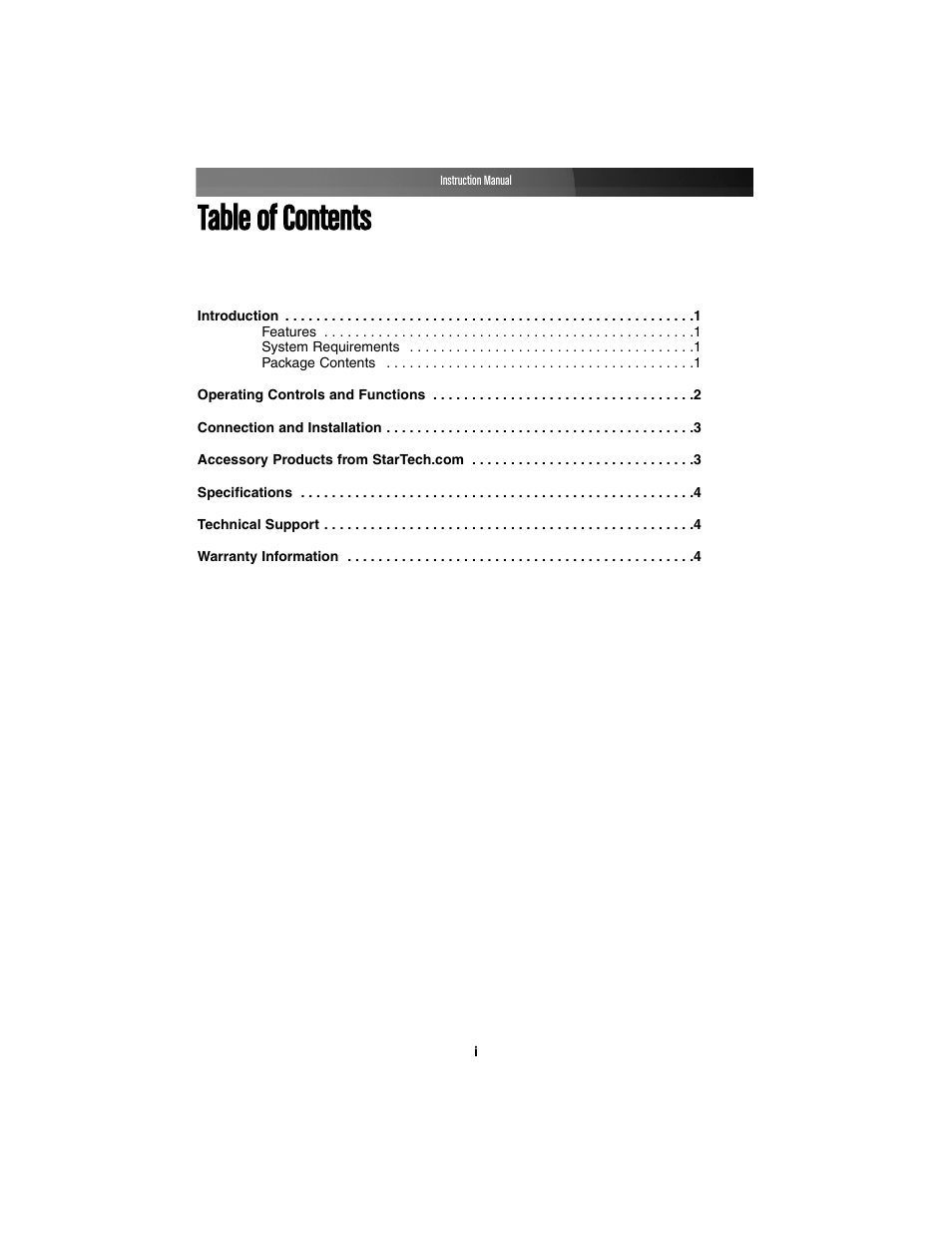 StarTech.com CPNTTOSHDMI User Manual | Page 3 / 8
