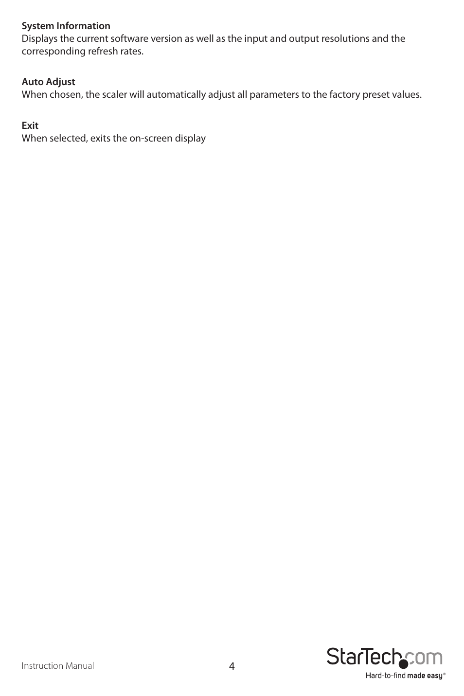 StarTech.com DVI2VGA User Manual | Page 7 / 11