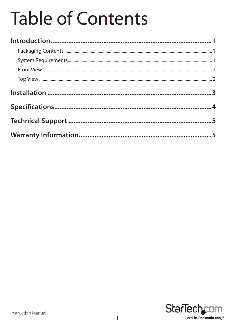 StarTech.com HDMIPATRN2EU User Manual | Page 3 / 9