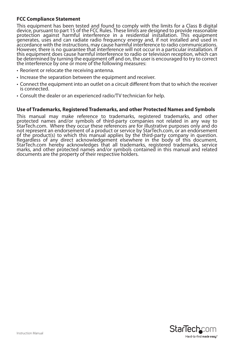 StarTech.com VS410RVGAA User Manual | Page 2 / 12