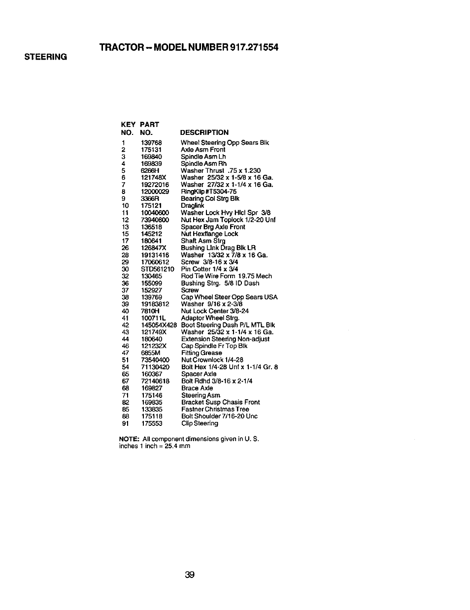 Craftsman 917.271554 User Manual | Page 39 / 60