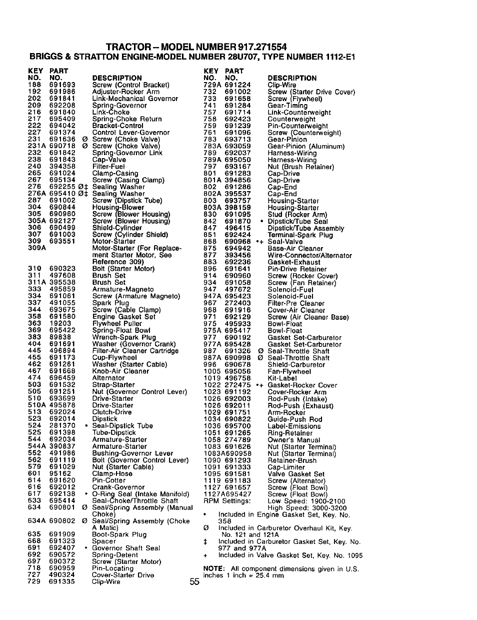 Craftsman 917.271554 User Manual | Page 55 / 60