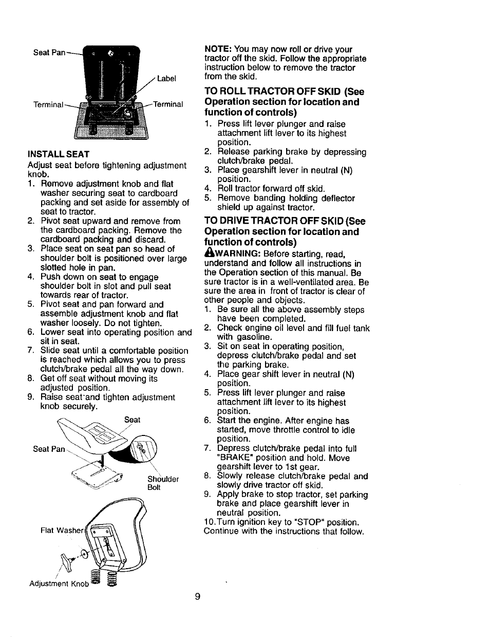 Craftsman 917.271554 User Manual | Page 9 / 60