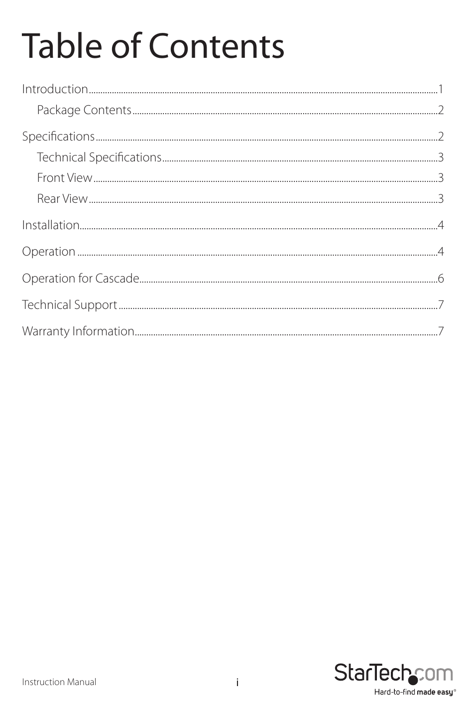 StarTech.com ST424MX User Manual | Page 3 / 10