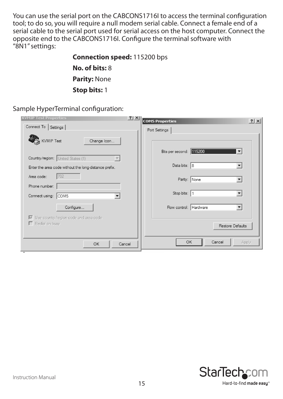 StarTech.com CABCONS1716I User Manual | Page 19 / 65
