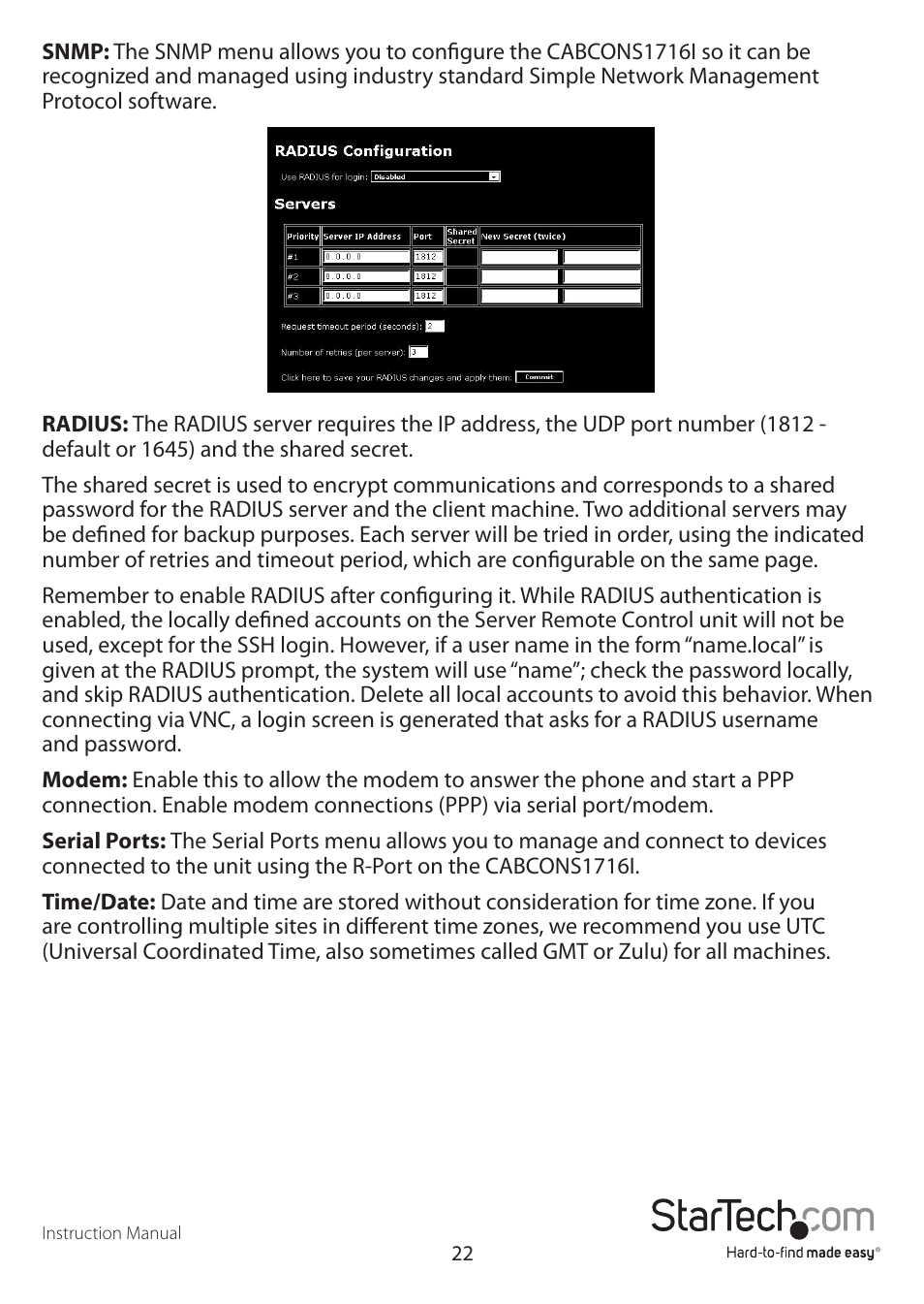 StarTech.com CABCONS1716I User Manual | Page 26 / 65