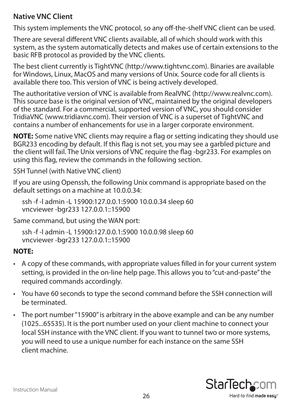 StarTech.com CABCONS1716I User Manual | Page 30 / 65