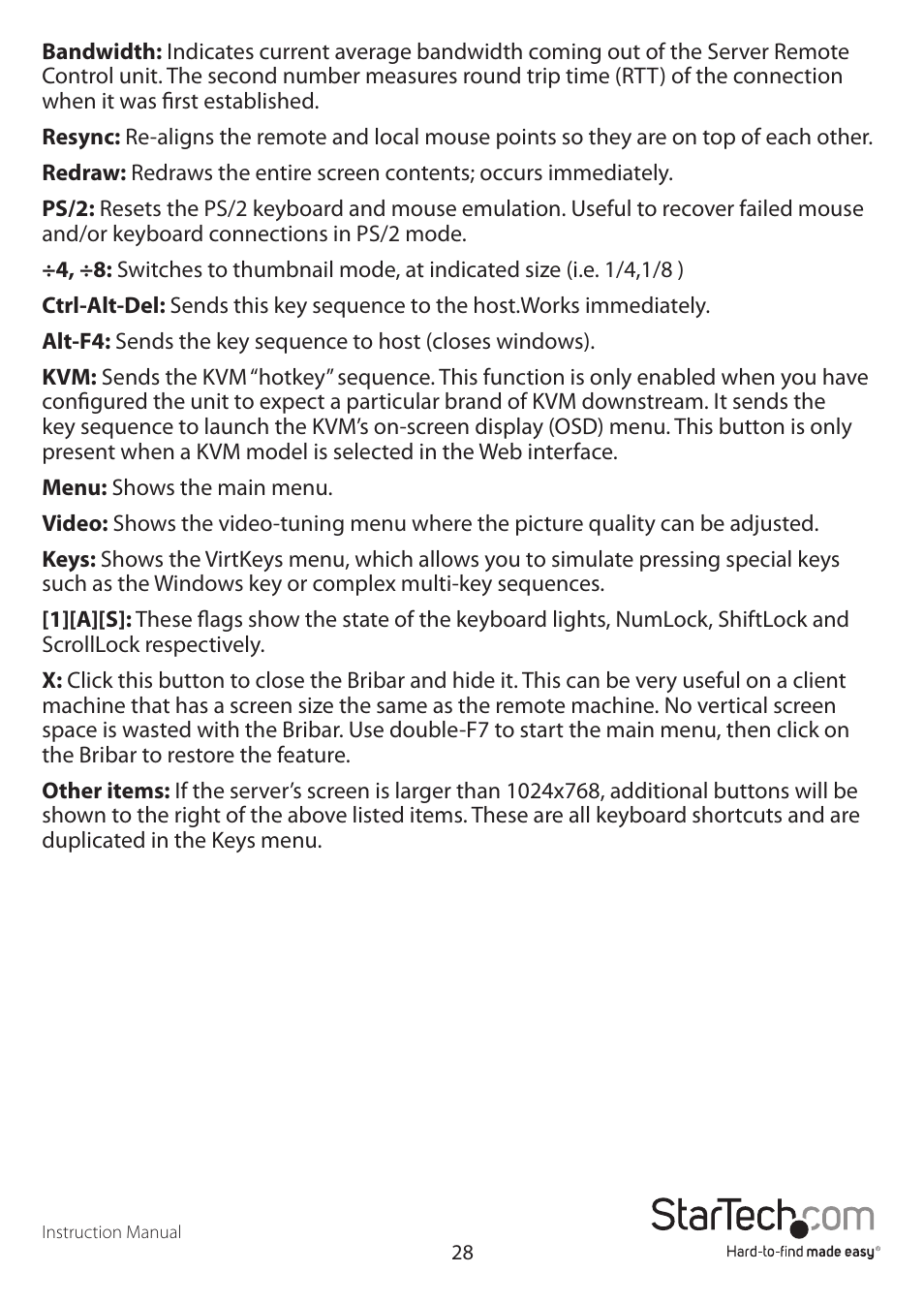 StarTech.com CABCONS1716I User Manual | Page 32 / 65