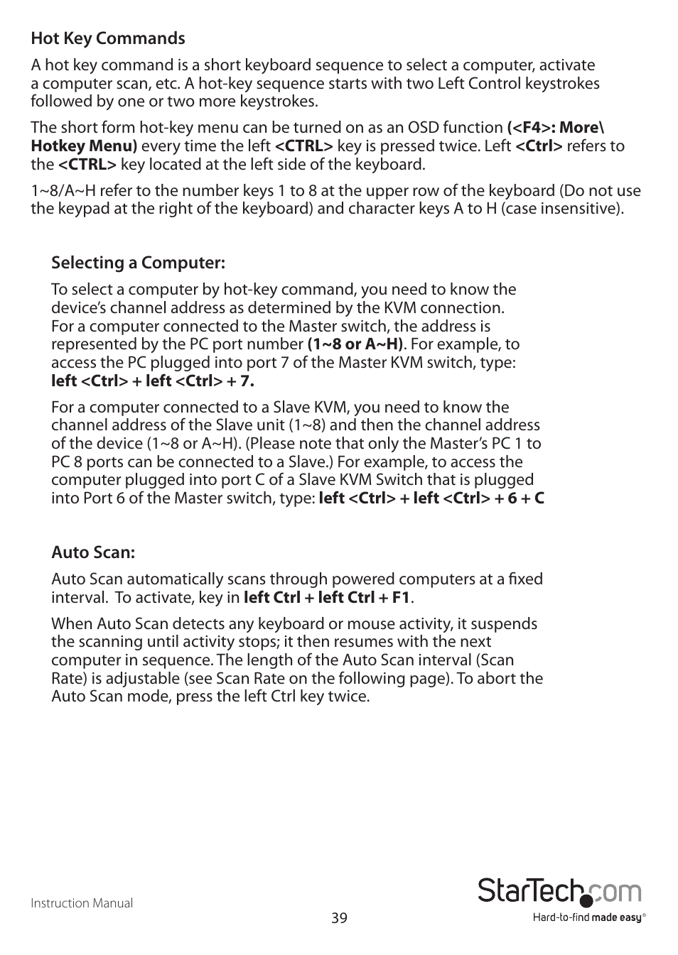 StarTech.com CABCONS1716I User Manual | Page 43 / 65
